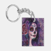 Catania day of the dead by Renee Lavoie Sleutelhanger (Voorkant Links)