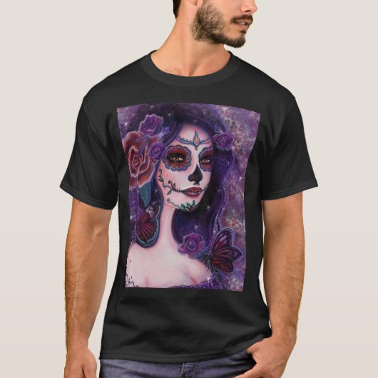 Catania day of the dead by Renee Lavoie   T-shirt (Voorkant)