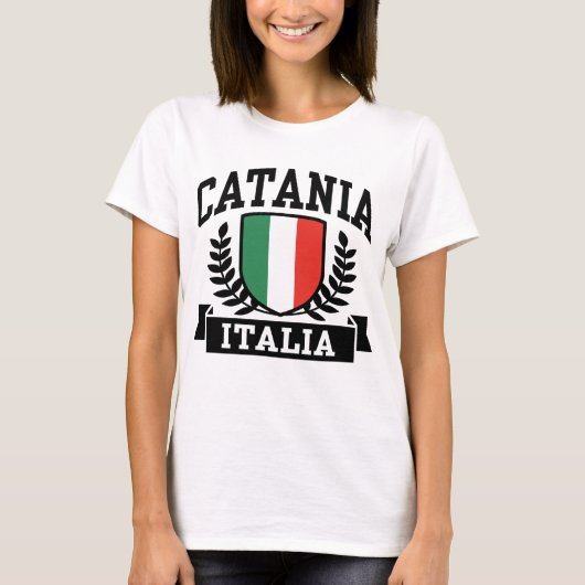 Catania Italia T-shirt (Voorkant)