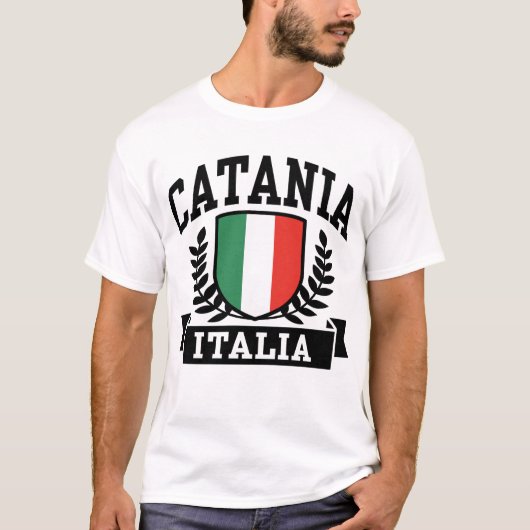 Catania Italia T-shirt (Voorkant)