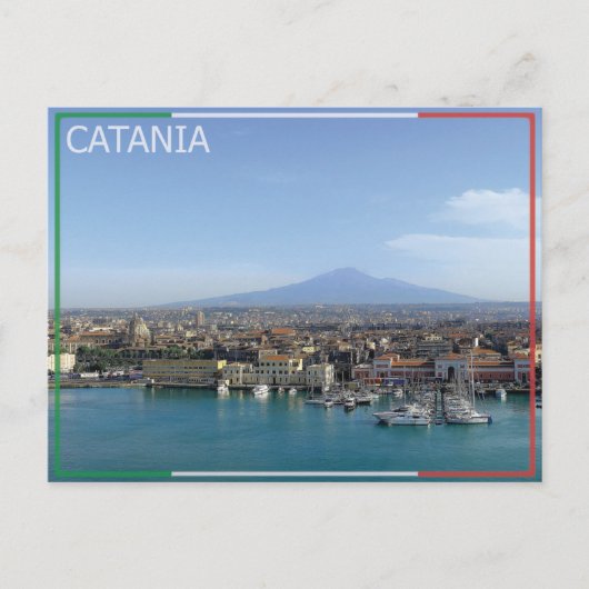 Catania - Italië Briefkaart (Voorkant)