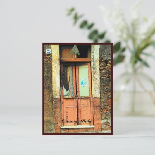 Catania. Italië Briefkaart (Staand voorkant)