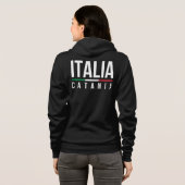 Catania Italië Hoodie (Achterkant volledig)
