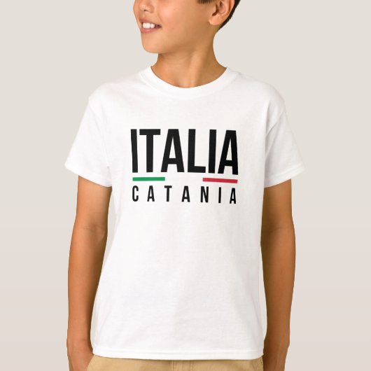 Catania Italië T-shirt (Voorkant)