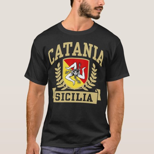 Catania Sicilia T-shirt (Voorkant)