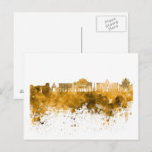 Catania skyline briefkaart (Voorkant / Achterkant)