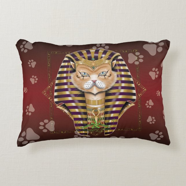 CATankhaMEOW Accent Kussen (Voorkant)