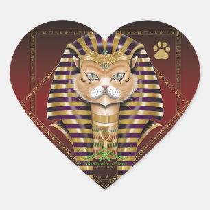 CATankhaMEOW Hart Sticker