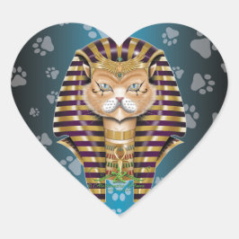 CATankhaMEOW Hart Sticker