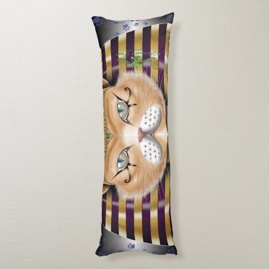 CATankhaMEOW Lichaamskussen (Achterkant (Verticaal))