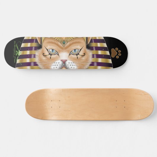 CATankhaMEOW Persoonlijk Skateboard (Horizontaal)