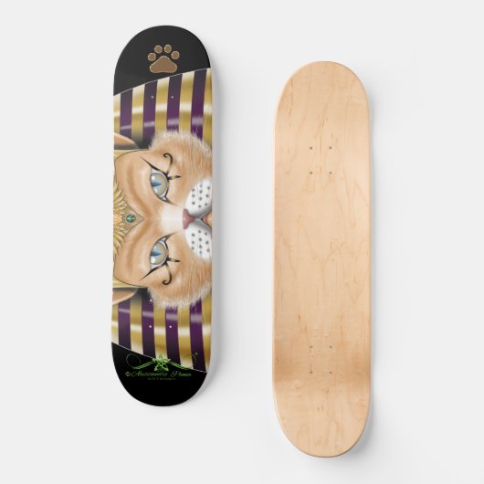 CATankhaMEOW Persoonlijk Skateboard (Voorkant)