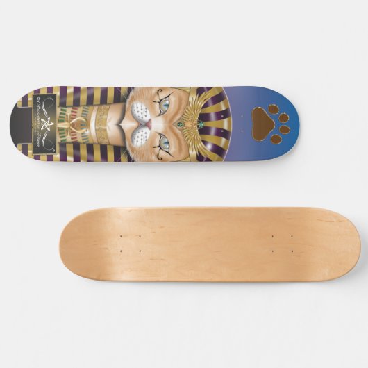 CATankhaMEOW Persoonlijk Skateboard (Horizontaal)