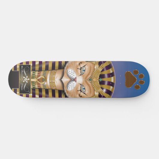 CATankhaMEOW Persoonlijk Skateboard (Horizontaal)