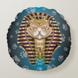 CATankhaMEOW Rond Kussen