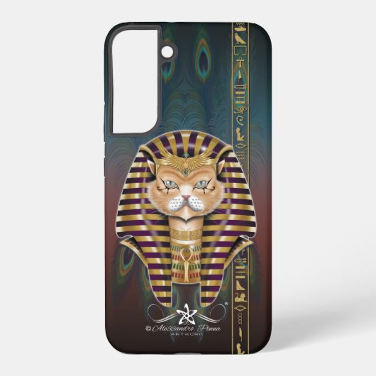 CATankhaMEOW Samsung Galaxy Hoesje (Achterkant)