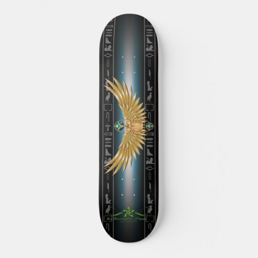 CATankhaMEOW Scarab Persoonlijk Skateboard (Voorkant)