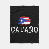 Cataño Country Puerto Rico Family Trip Travel Men  Fleece Deken (Voorkant)