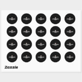 Catanzaro Italië Ronde Sticker (Vel)
