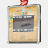 CATapillar Metalen Ornament (Links)
