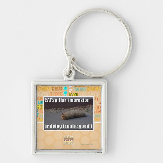 CATapillar Sleutelhanger (Voorkant)