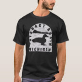 Cataract Basin Loon Michigan T-shirt (Voorkant)