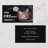 CATaract-chirurgie Visitekaartje (Voorkant / Achterkant)