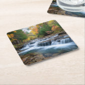 Cataract Falls in de VS Kartonnen Onderzetters (Schuin)