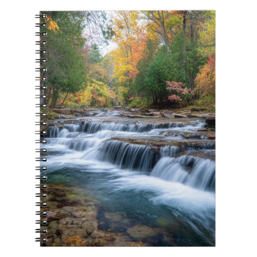 Cataract Falls in de VS Notitieboek (Voorkant)