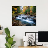 Cataract Falls in de VS Poster (Thuiskantoor)
