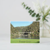 cataract gorge-brug briefkaart (Staand voorkant)