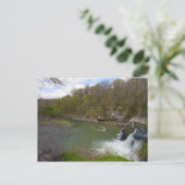 Cataract Herfsten, Bovenste Herfsten, Indiana Briefkaart (Staand voorkant)