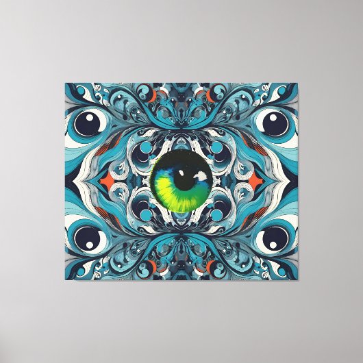 Cataract tegenaanval - Ken Gage Art Canvas Afdruk (Voorkant)