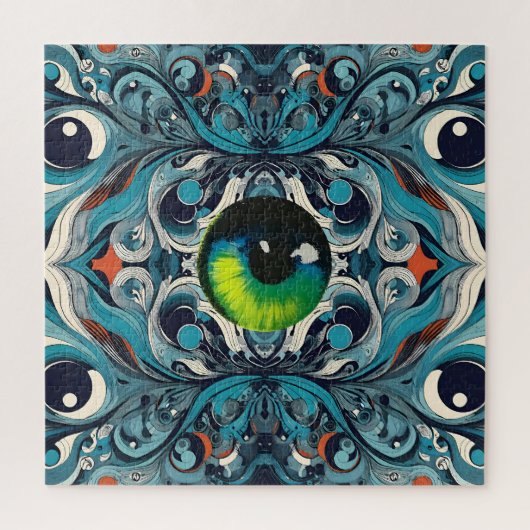 Cataract Tegenaanval - Ken Gage Kunst Legpuzzel (Verticaal)