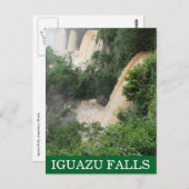 cataratas iguazu oerwoud briefkaart (Voorkant / Achterkant)