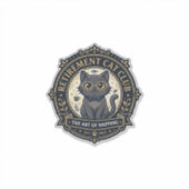 Cataretraite Cata Papa Cata Cadeau Idee - Cataretr Sticker (Voorkant)