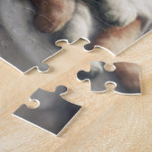 #CATARMY Officiële "Jezus houdt van katten" PuzzlY Legpuzzel (Zijkant)