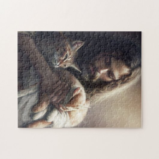 #CATARMY Officiële "Jezus houdt van katten" PuzzlY Legpuzzel (Horizontaal)