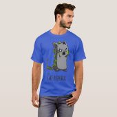 Catasaurus Kitten Kat Dinosaur T-Rex Dino Cat T-shirt (Voorkant volledig)