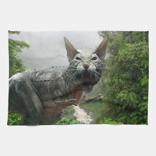 Catasaurus Rex Theedoek (Horizontaal)