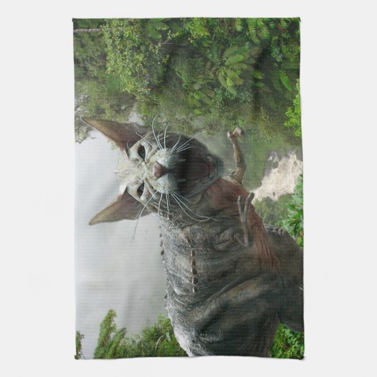 Catasaurus Rex Theedoek (Verticaal)