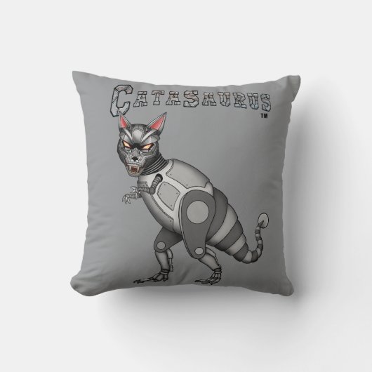 Catasaurus Worpkussen Kussen (Voorkant)