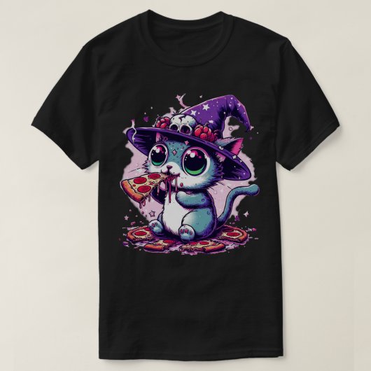 Catastic Pizza Party T-shirt (Design voorkant)