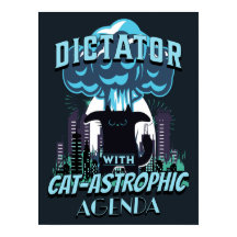 Catastrofaal grappig kattenontwerp