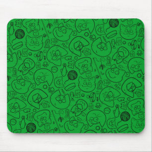 Catastrofe mousepad, groen muismat