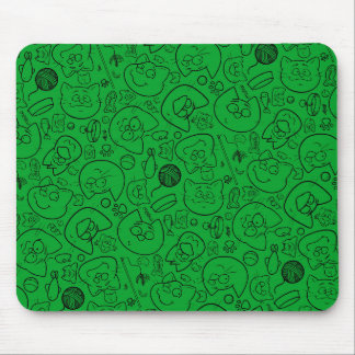 Catastrofe mousepad, groen muismat