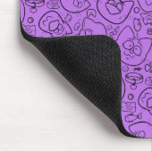Catastrofe mousepad, lila muismat (Hoek)