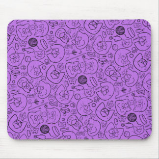 Catastrofe mousepad, lila muismat