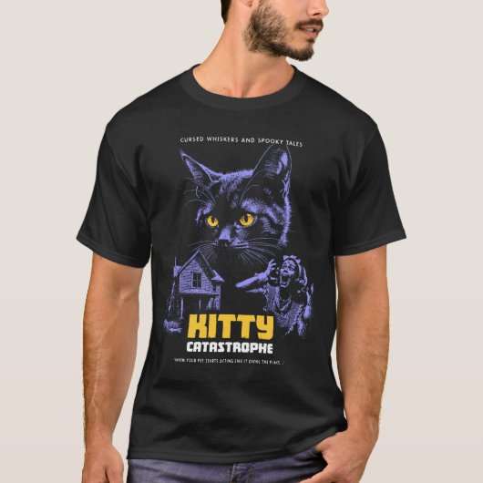 catastrofe van het kat t-shirt (Voorkant)