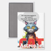 CatAstrophe | No Pockets Chaos Posse Magneet (Voorkant / Achterkant)